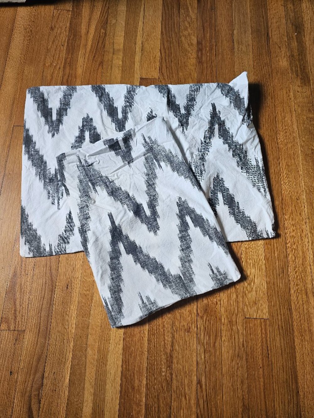 West Elm "Green" Standard Shams